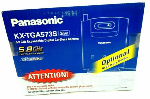 Panasonic KX-TGA5735S 5.8 GHz Expandable Digital Cordless Camera New - Picture 1 of 8