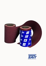 TELA ABRASIVA SAIT PER LEGNO,ACCIAI,PELLI,VENDITA A METRO VARIE GRANE-  H CM. 12