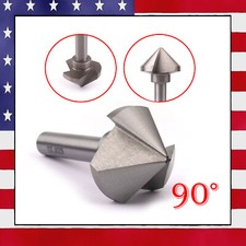 3 Flute 90  HSS Chamfer Cutter, Countersink Drill Bits, 30mm /40mm Length