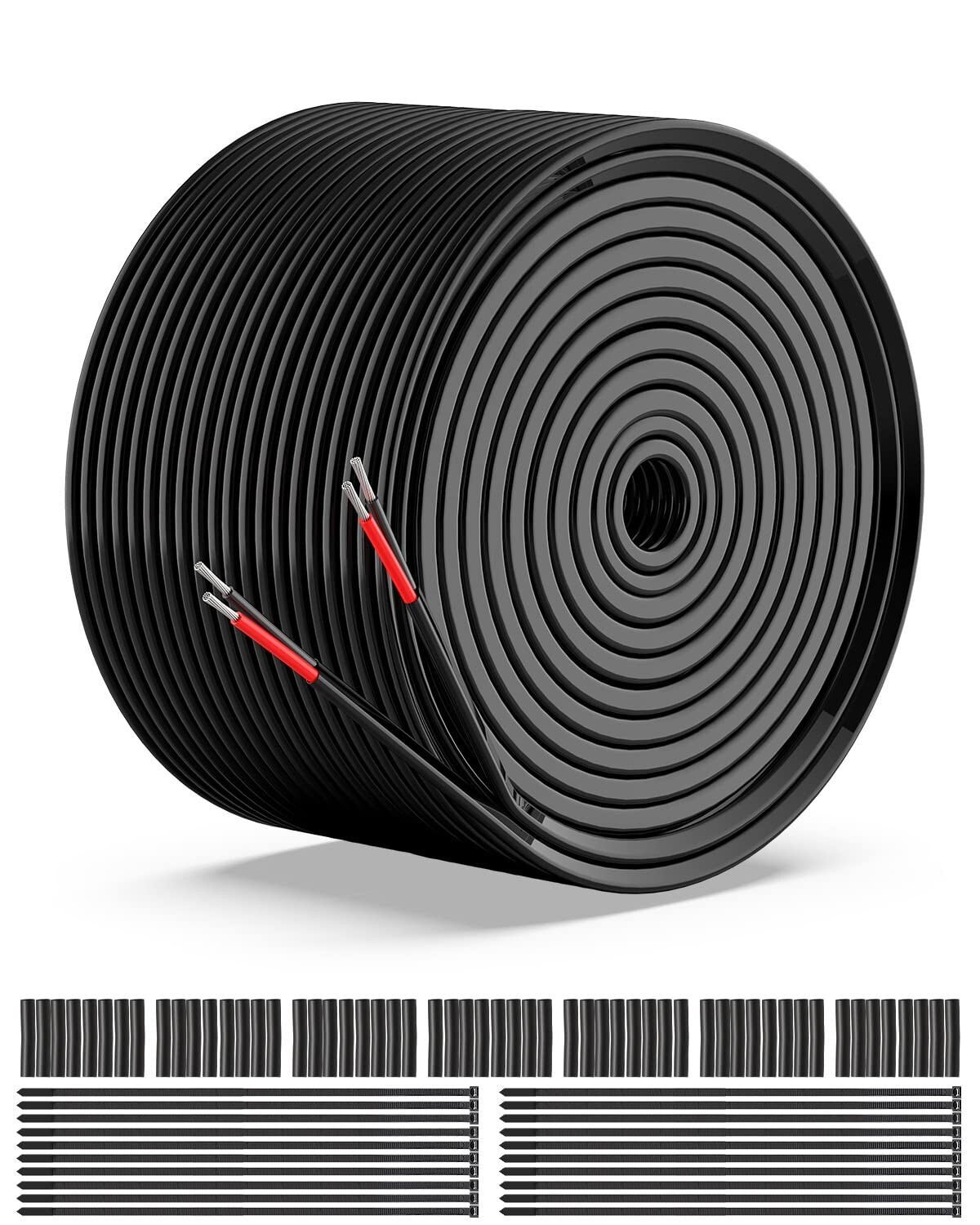 Versatile 16/2 Low Voltage Electrical Wire - 100FT for Automotive, Marine & More