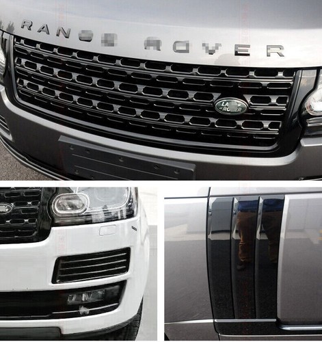 5Pcs Fits for 2013-2017 Range Rover Front Grille Side Vent Mesh Grill Bar Trims - Picture 10 of 12
