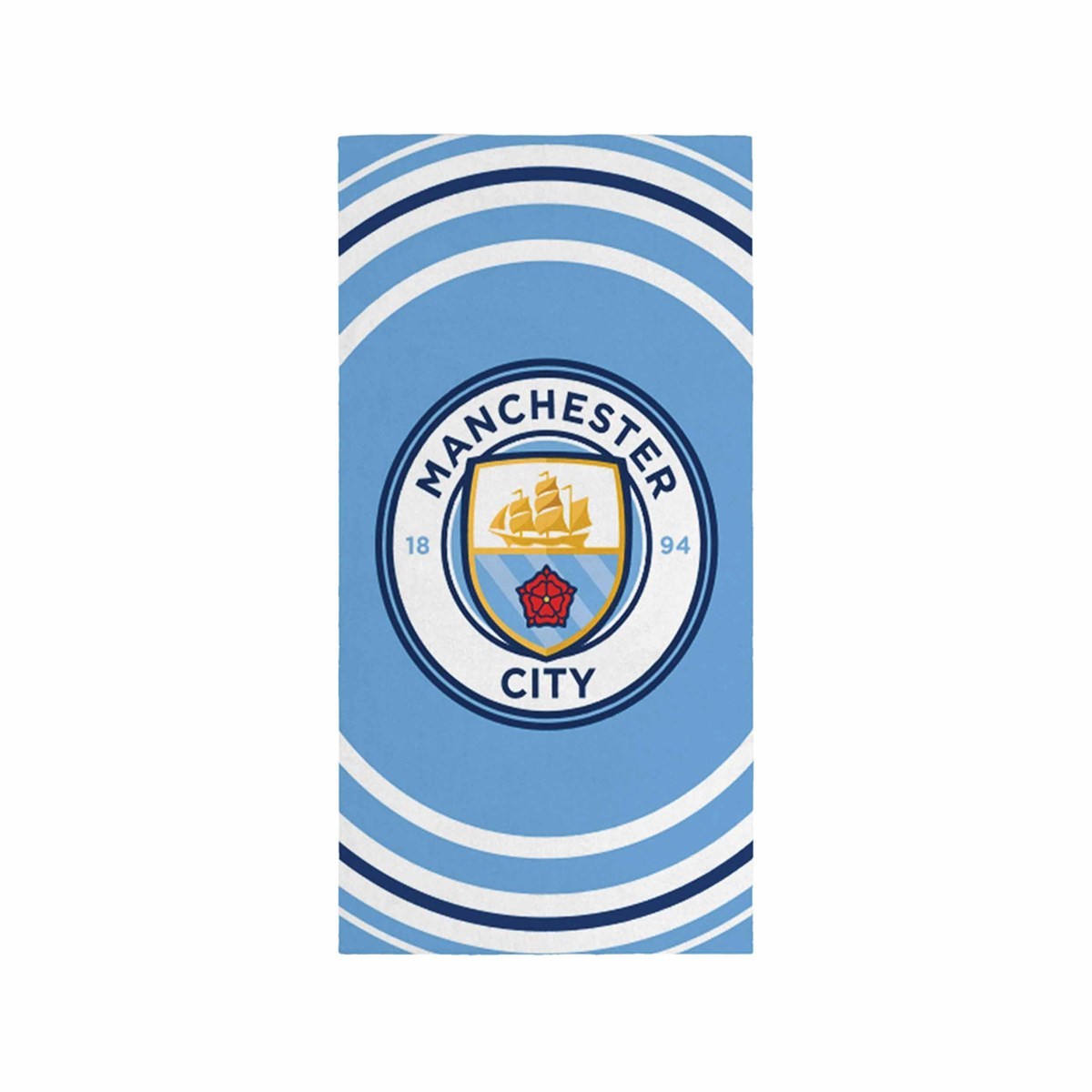 Manchester City FC Pulse Towel, Bedroom, Sports, Gift