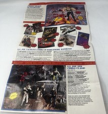 LJN WWF GI JOE Mail Away Form Sgt Slaughter  Wrestling Figure Hasbro