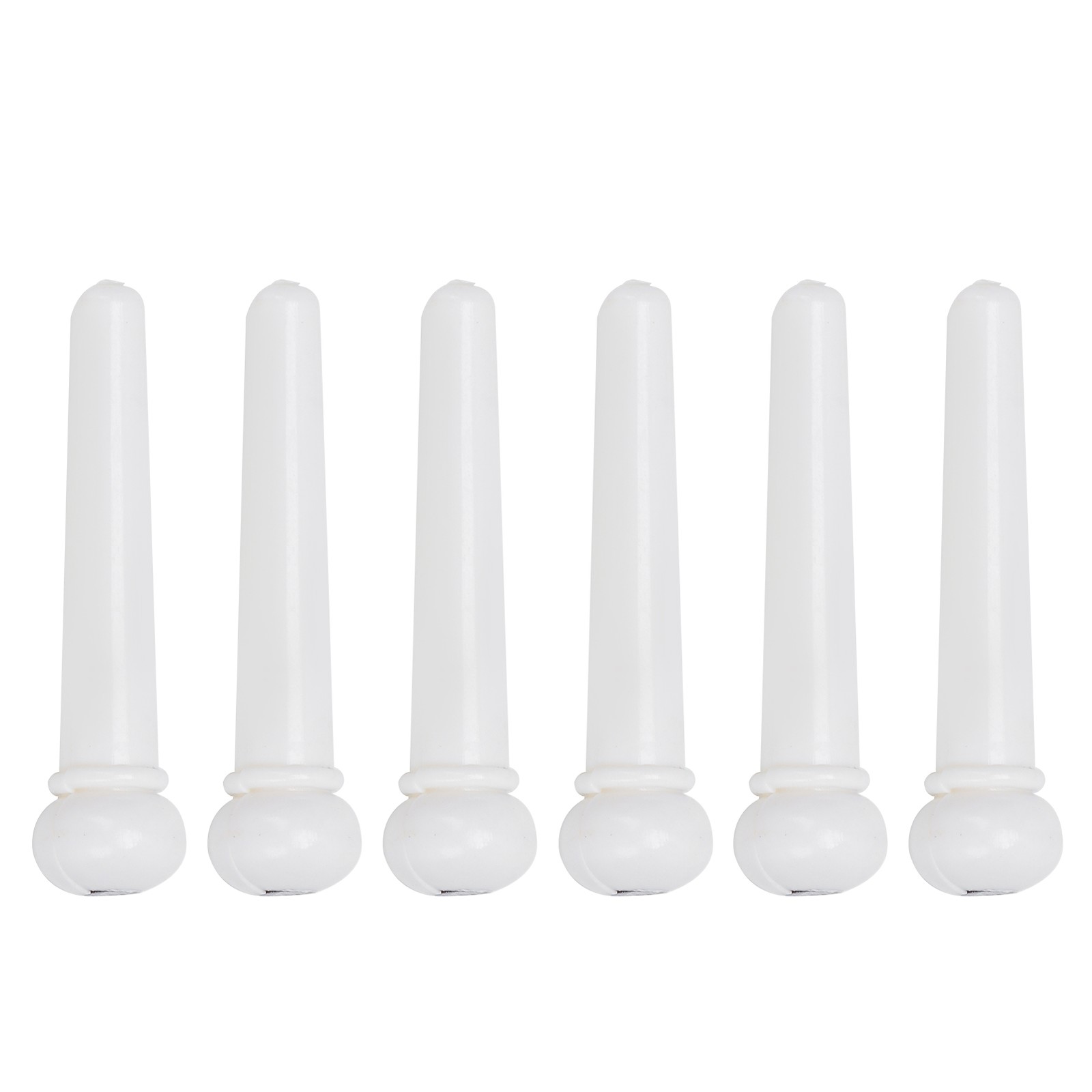 6Pcs Plastic Bridge Pin Acoustic Guitar Pegs Replacement Stringed Instrument HEN