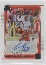 2021 Panini Clearly Donruss Rated Rookie Auto Anthony Schwartz #82 Auto 0w8