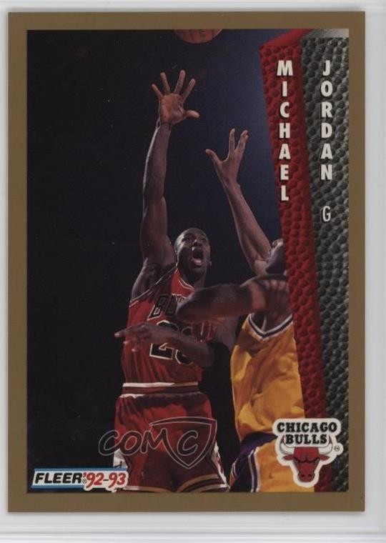 1992-93 Fleer Michael Jordan #32 HOF