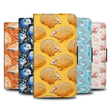 FLIP CASE FOR SAMSUNG GALAXY|CUTE ECHIDNA PUGGLE MONOTREME PATTERN #A2