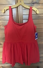 JOY LAB Women's Red Athletic Skort Dress Size XL Built-in Shorts
