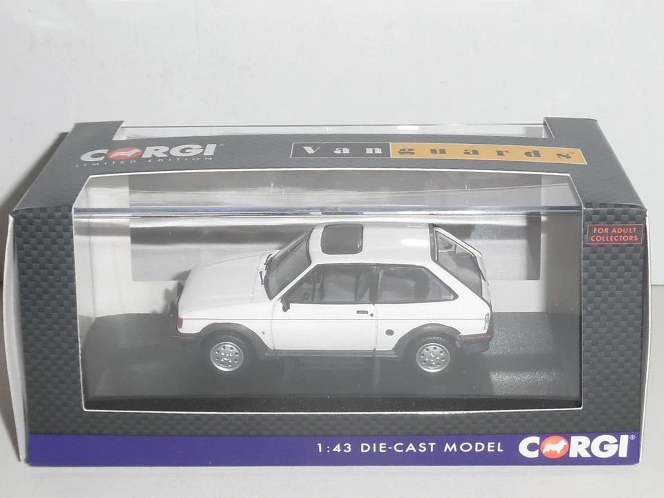 VANGUARDS / CORGI. VA14403 Ford Fiesta MK2 XR2 (1988)  Diamond White. NEW SEALED - Image 2 of 4