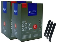 2X Schwalbe Fahrradschlauch 27.5 Zoll Sclaverand 54-584/75-584 SV21F (Freeride)