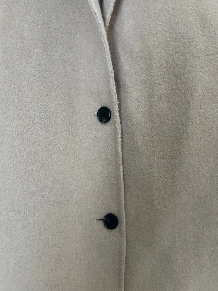 Abrigo de lana para mujer All Saints - Tostado - Talla pequeña - Algunas marcas como se muestra en las imágenes Foto 3 de 4