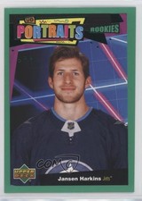 2020-21 Upper Deck UD Portraits Rookies Green Jansen Harkins #P-81 x6g