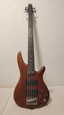 Ibanez SSR505 5-String Bass Quilt Mahogany Body Wenge Neck