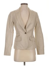 Banana Republic Factory Store Women Ivory Blazer 0