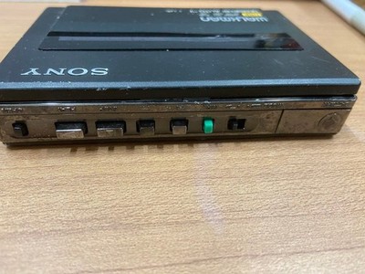 Sony WM-150 Cassette Walkman Black Vintage Player for Parts Repair