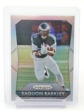SAQUON BARKLEY 2025 PANINI PRIZM SILVER #4 PHILADELPHIA EAGLES FOOTBALL Q2091
