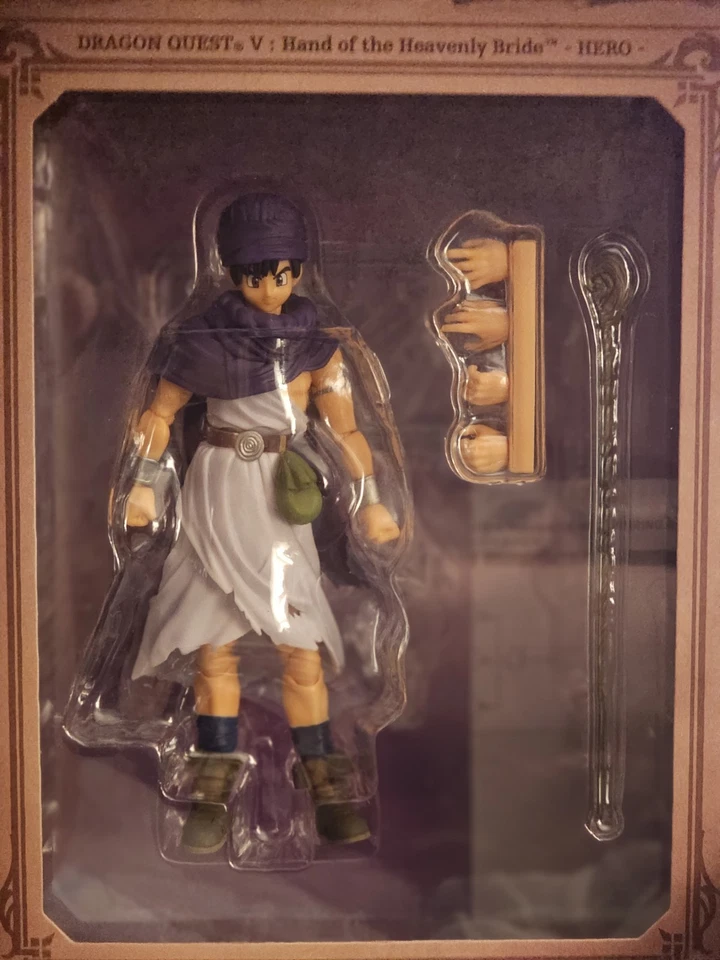 Dragon Quest V: Mano de la Novia Celestial Trae Arts Hero Figura NUEVO de Japón Foto 2 de 3