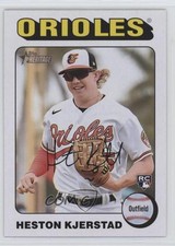 2024 Topps Heritage White Border Heston Kjerstad #327 1j1i