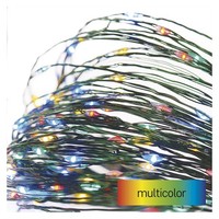 Emos Multicolor Nano-Lichterkette 15M IP44 Timer GrüNes