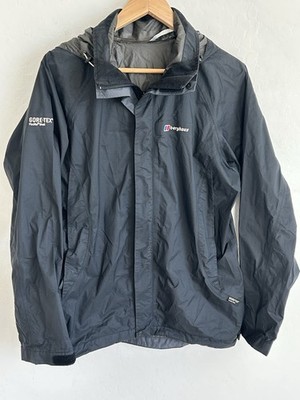 Berghaus Jacket Women s Black 14 Gore-Tex Paclite Shell Waterproof Outdoor READ