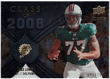 2008 Upper Deck Icons Class of 2008 Silver Jake Long Insert Card #CO7 /750