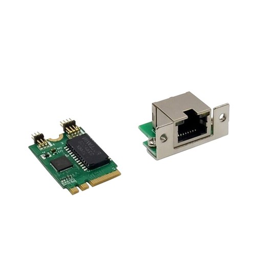 Scheda di rete PCIE M.2 A+E a RTL8111F scheda Gigabit Ethernet adattatore porta singola - Foto 5 di 9