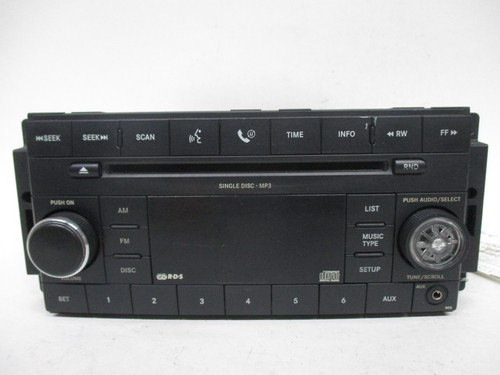 2008 2009 2010 2011 2012 Chrysler Dodge Jeep Stereo Radio P05064410AD OEM REMAN