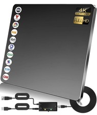 2024 Digital HDTV Amplified Indoor/Outdoor TV Antenna 4K 1080p   New