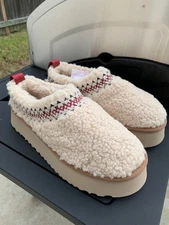 Ivory Ugg Tazz Australia /Heritage Braids/ maxi curly/ sherpa