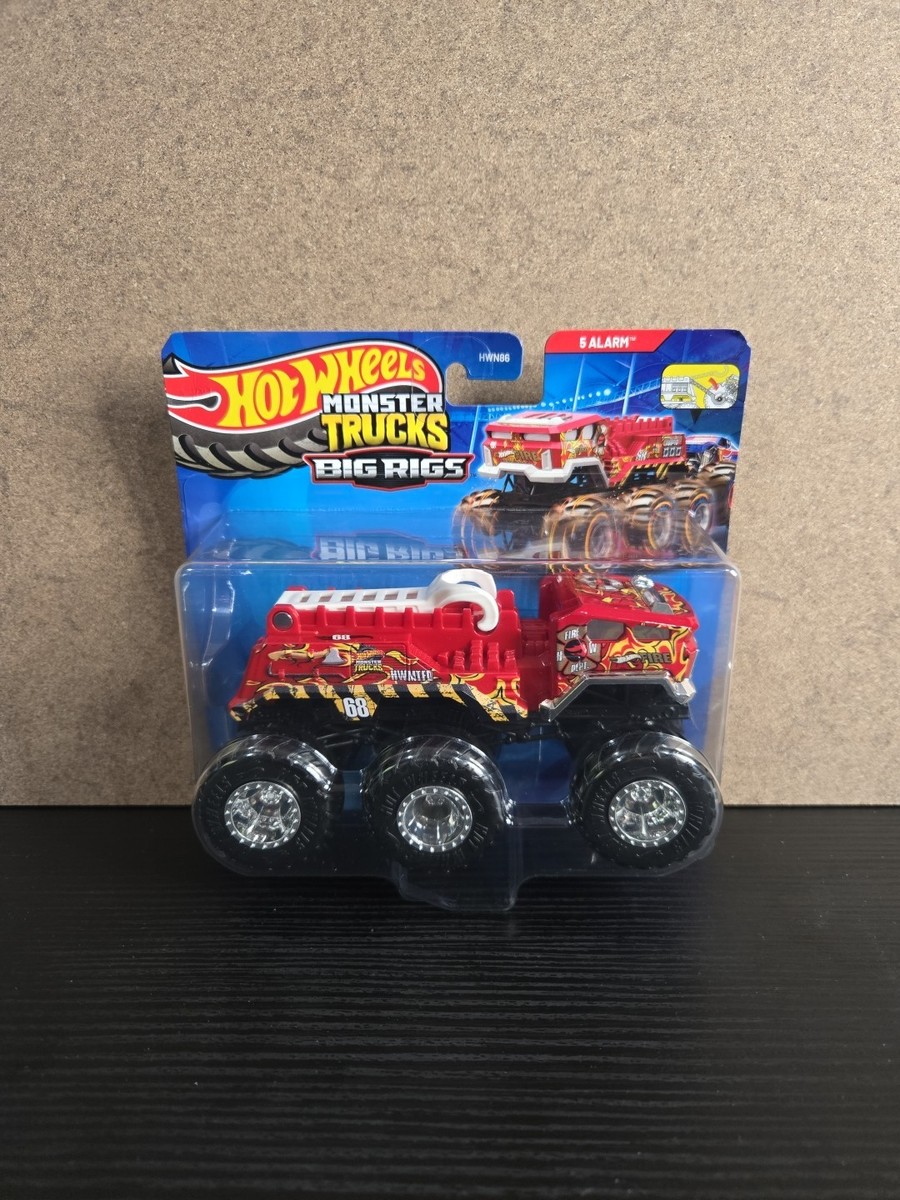 2024 Hot Wheels Monster Trucks Big Rigs 5 Alarm Monster Truck 6