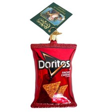 Old World Christmas DORITOS NACHO CHEESE CHIPS 32559 Glass Ornament