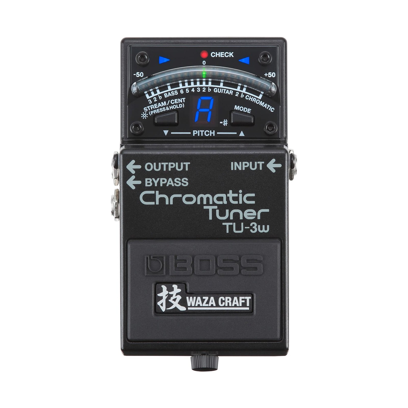 Boss TU-3W Chromatic Tuner WAZA CRAFT Guitar Effects Pedal