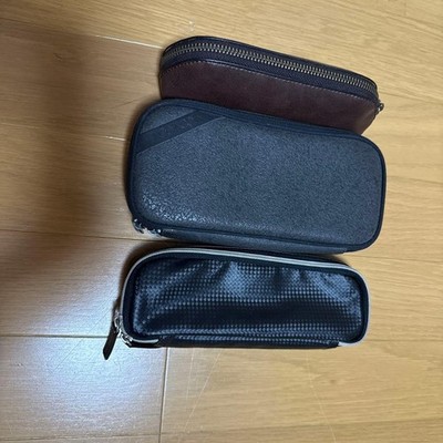 3-piece pencil case set #c99dd2