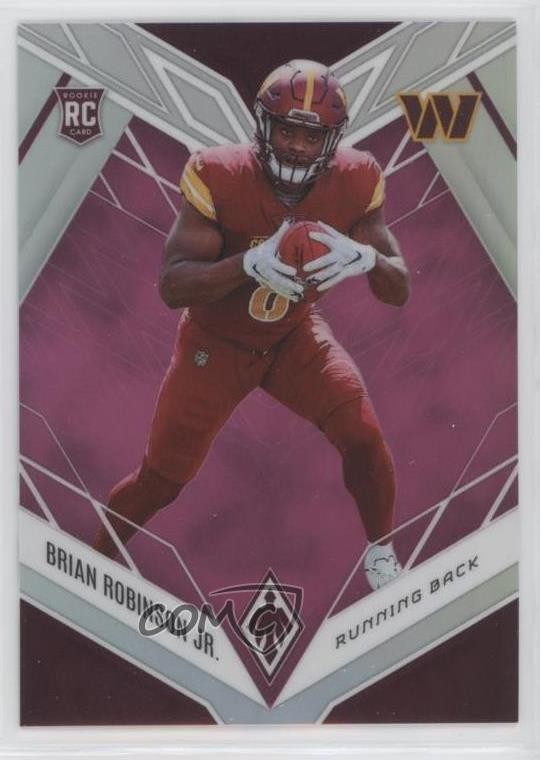 2022 Panini Phoenix Rookies Pink /199 Brian Robinson Jr #127 Rookie RC 7u5
