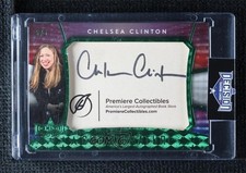 2020 Decision Signatures Green 5/5 Chelsea Clinton Cut Signature Auto 10qe