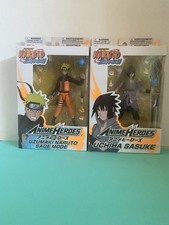 🔥2🔥 BANDAI NARUTO -Shippuden SASUKE & Naruto - Sage Mode  Factory Seal🔥