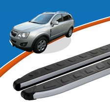 Trittbretter passend für Schweller Opel Antara ab Baujahr 2006-2015 DOLU Silber