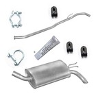 Auspuffanlage Endtopf Mittelrohr Renault Twingo 1.2i + MONTAGESATZ C06_