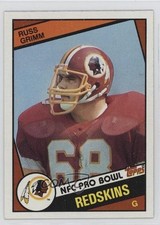 1984 Topps Russ Grimm #381 HOF 12g7