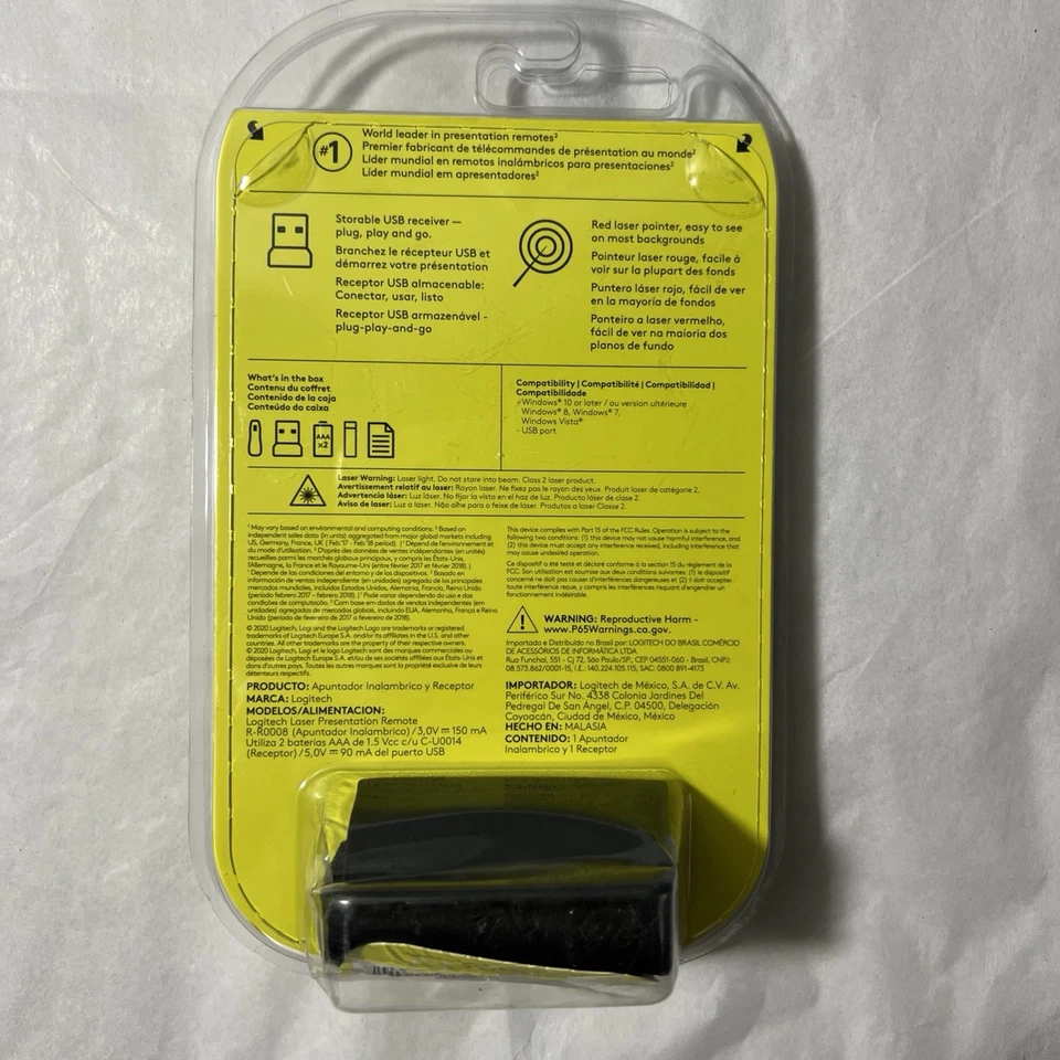 Logitech R400  Presentation Remote New - Image 2 of 4