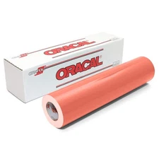 Oracal 651 Glossy Permanent Vinyl 12 Inch x 6 Feet - Coral, Model Number