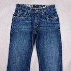 Ariat Jeans Men 29x34 Blue M4 Bootcut Denim Pants Dark Western Cowboy Workwear