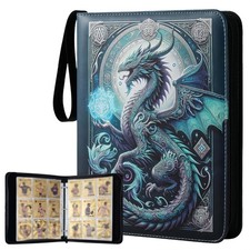 9-Pocket 3-Ring Trading Card Binder   Includes 50 Double-Sided Sleeves, Holds...