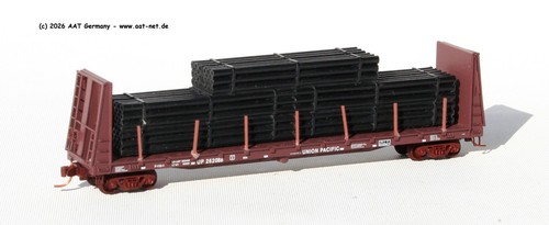 MTL MicroTrains N 05400150 - 61´ Bulkhead Flatcar UP #262088; aga NEW, ohne OVP | Condition: Gebraucht