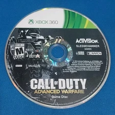 Call of Duty: Advanced Warfare (Microsoft Xbox 360, 2014) Game Disc ONLY