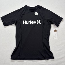 Hurley women s Black UPF 50 Rashguard size Small A69