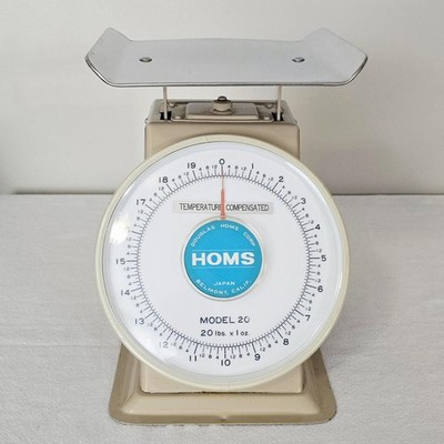 Vintage Douglas Homs Corp Model 20 Mechanical Scale, 20lb Capacity Industrial