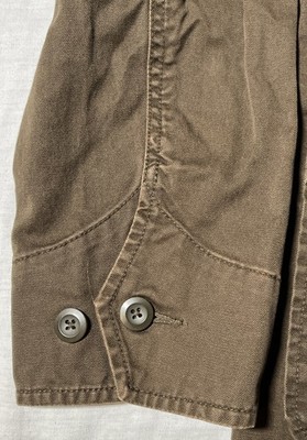 Vintage Gap Brown/Dark Olive Field Jacket Mens Size Large *FREE