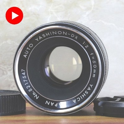 Yashica Auto Yashinon-DX 50mm F2 Lens M42 Mount [Exc+4/Tested