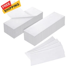 30 Pcs Wax Strips for Hair Removal 2.5'' x 7.5'' Non Woven Body and 30 